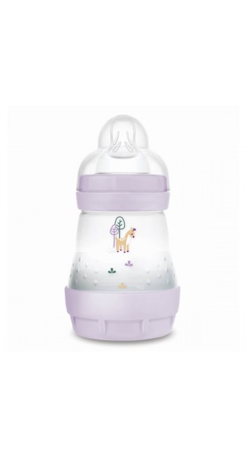 Mam Easy Start Anti-Colic Πλαστικό Mπιμπερό Κατά των Κολικών με Θηλή από Σιλικόνη από 0m+, 160ml Mam Easy Start Anti-Colic Πλαστικό Mπιμπερό Κατά των Κολικών με Θηλή από Σιλικόνη από 0m+, 160ml