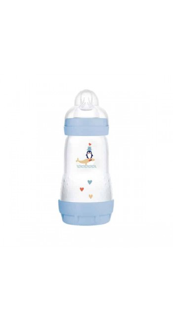 Mam Easy Start Anti-Colic Πλαστικό Μπιμπερό με Θηλή Σιλικόνης 2m+, 260ml  Mam Easy Start Anti-Colic Πλαστικό Μπιμπερό με Θηλή Σιλικόνης 2m+, 260ml