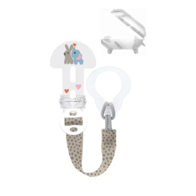 Mam Clip Κορδέλα Πιπίλας Twist Clip & Cover, 1τμχ Mam Clip Κορδέλα Πιπίλας Twist Clip & Cover, 1τμχ