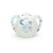 Nuk Star Νight Ορθοδοντική Πιπίλα Σιλικόνης με Θήκη 0-6m, 1τμχ