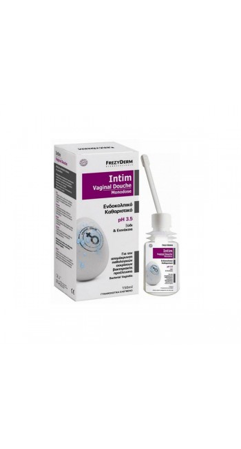 Frezyderm Intim Vaginal Douche Monodose pH 3.5 Ενδοκολπικό Καθαριστικό με Ξύδι & Εχινάκεια, 150ml