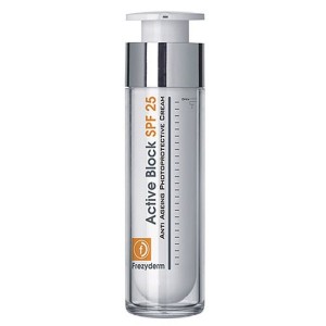 Frezyderm Active Block SPF25 Αντιγηραντική Κρέμα Ημέρας με Αντηλιακή Προστασία, 50ml