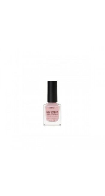 Korres Gel Effect Nail Colour No.5 Candy Pink Βερνίκι Νυχιών, 11ml