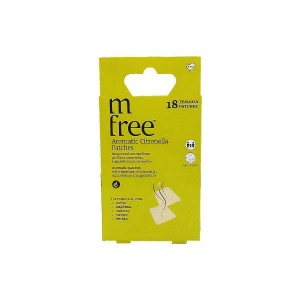 M-Free Aromatic Citronella Patches Αυτοκόλλητα Επιθέματα, 18τμχ