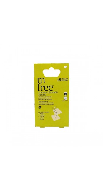 M-Free Aromatic Citronella Patches Αυτοκόλλητα Επιθέματα, 18τμχ