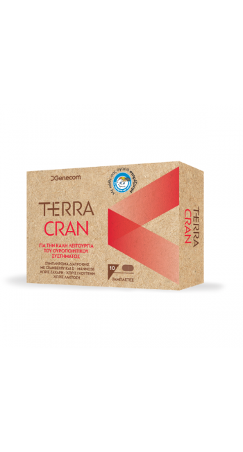 Genecom Terra Cran Συμπλήρωμα Διατροφής με Κράνμπερι για την Καλή Υγεία του Ουροποιητικού, 10tabs