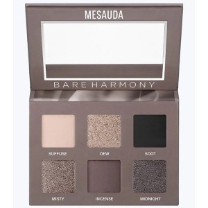 Mesauda Bare Harmony Παλέτα Σκιών 202 Deep Smoky, 1τμχ