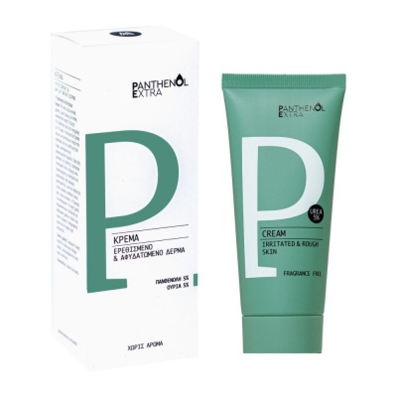 Panthenol Extra Cream Panthenol 5% & Urea 5% Χωρίς Άρωμα (100ml)