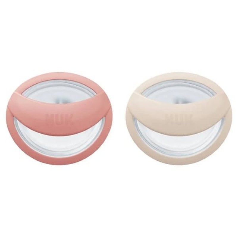 NUK Perfect Match Πιπίλες Σιλικόνης με Θήκη 0-6m (2 τμχ)